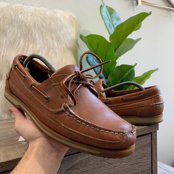 Sperry Other - Sperry Original Two Eye Brown Leather Boat Shoes